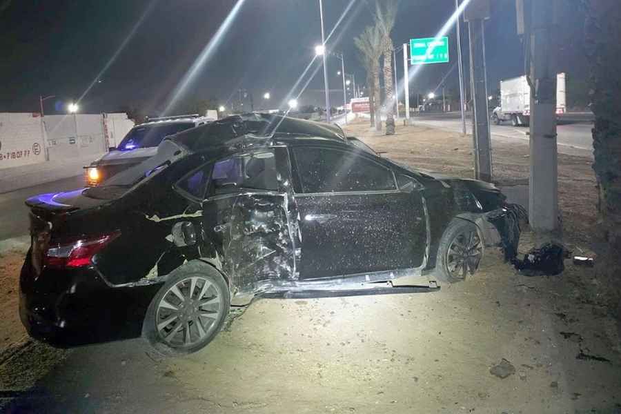 automóvil abandonado Nuevo Laredo 