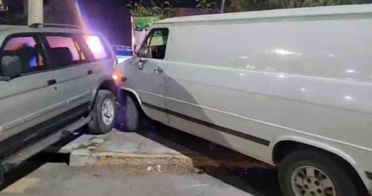 choque múltiple Nuevo Laredo