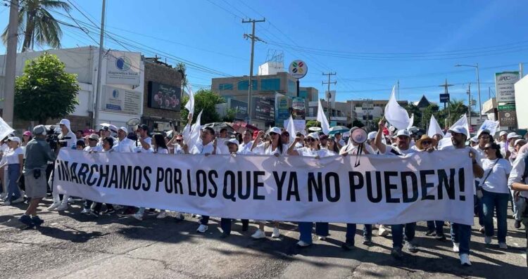Culiacán marcha por la paz