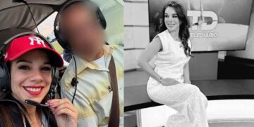 Débora tomaba clases pilota