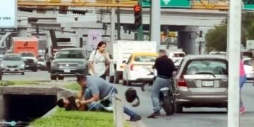 discusión vial cuatro arrestos