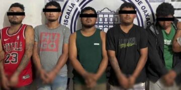 Detienen en Oaxaca a cinco sujetos ligados al secuestro de un menor de edad