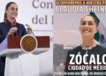 ¿Dónde y cuándo celebrará la presidenta Claudia Sheinbaum su primer año de gobierno?