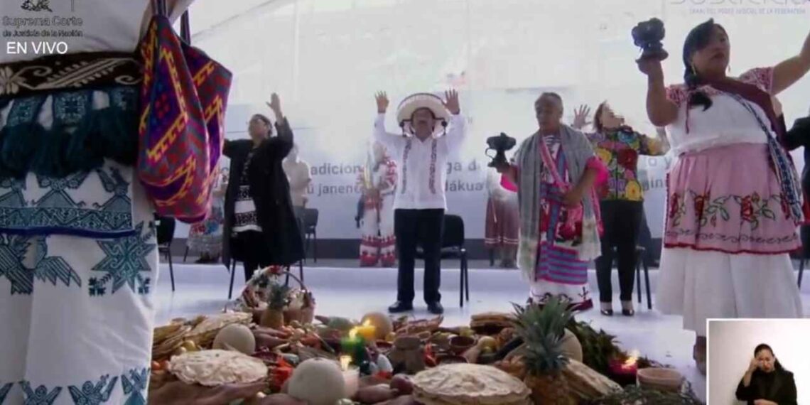 SCJN bastón de mando