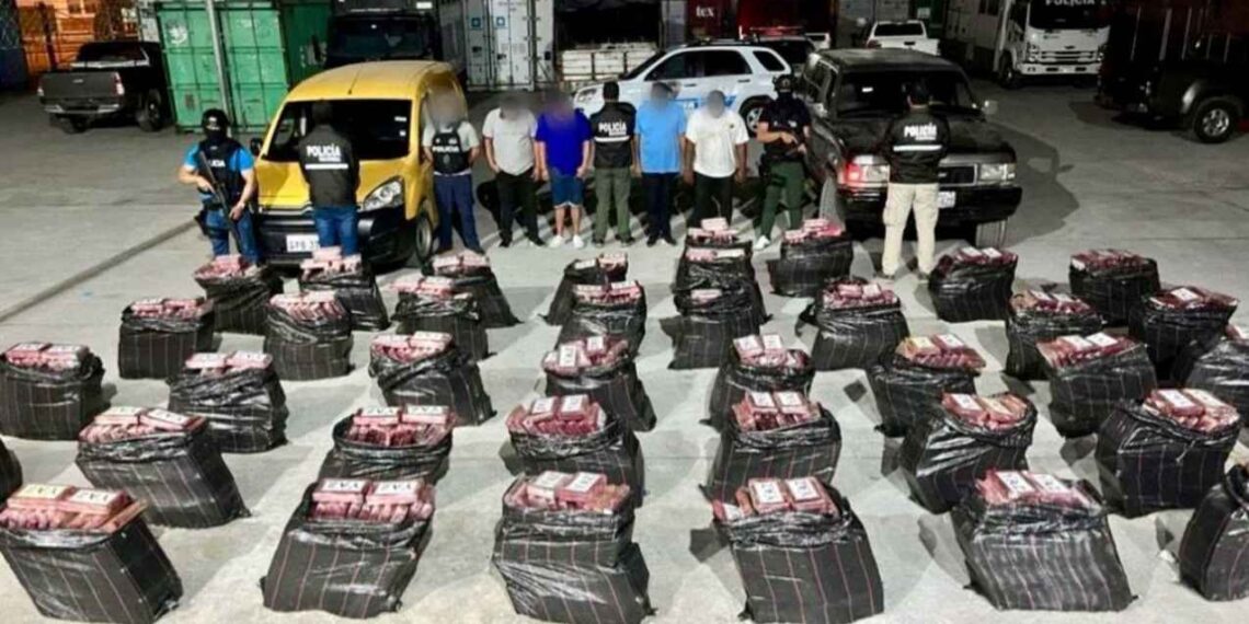Ecuador incauta 12 toneladas de droga con destino a EE. UU. y México