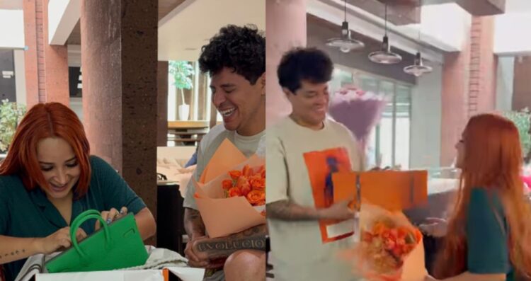 Eduin Caz sorprende a Daisy Anahy con lujoso bolso por su cumpleaños