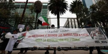 Embajada Palestina agradece a Claudia Sheinbaum por su postura