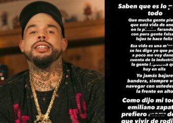 Emiliano Aguilar lanza misterioso mensaje en redes sociales