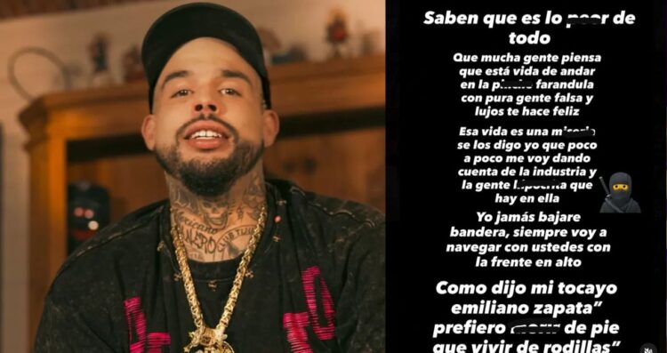 Emiliano Aguilar lanza misterioso mensaje en redes sociales