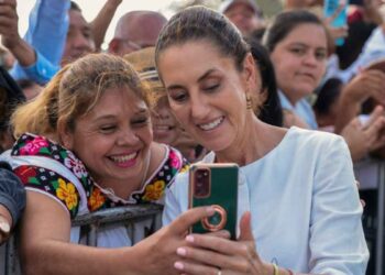 Entre Chiapas, Tabasco y Campeche, Sheinbaum recorrió el sur del país reafirmando compromisos