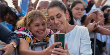 Entre Chiapas, Tabasco y Campeche, Sheinbaum recorrió el sur del país reafirmando compromisos