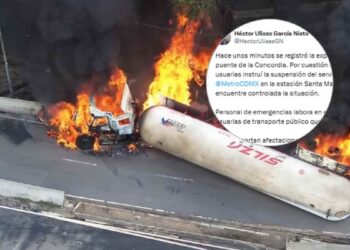 Explosión de pipa en Iztapalapa