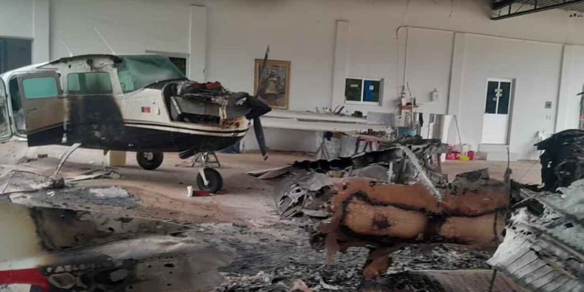 Explosivos y disparos desde drones: ataque a avionetas en Tepalcatepec, Michoacán
