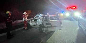 Fallece joven estudiante tras accidente en Allende, Nuevo León; su acompañante resulta herido