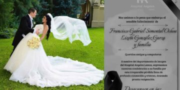 Familiares y amigos despiden a matrimonio que perdió la vida en accidente en Cancún, Quintana Roo