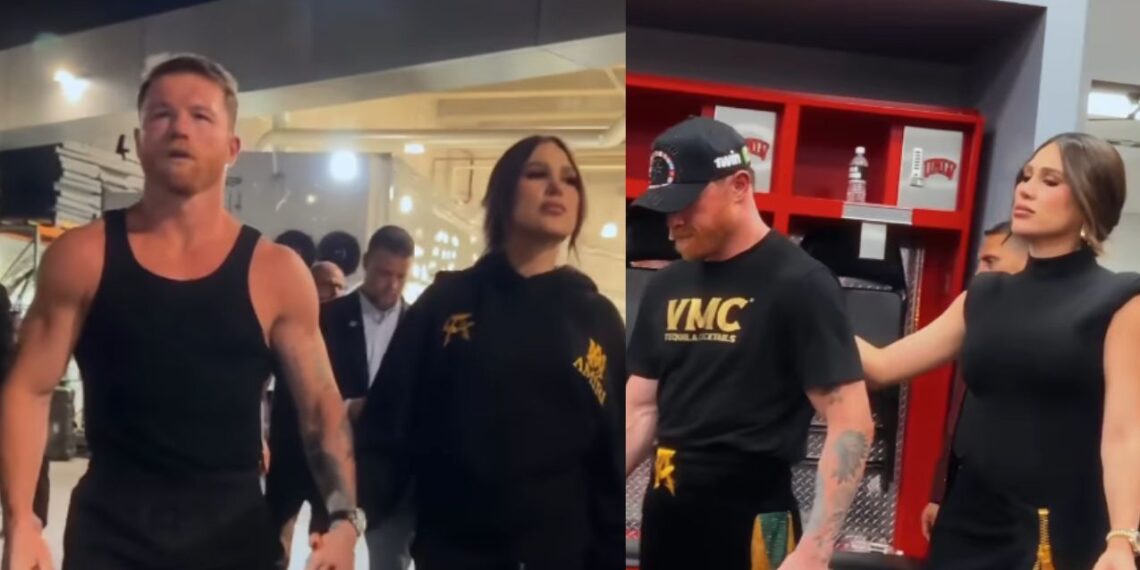 Fernanda Gómez comparte video consolando al Canelo Álvarez