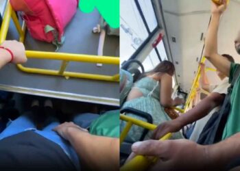 Fiscalía de Nuevo León busca a hombre que acosó a una joven en un camión en Escobedo, NL