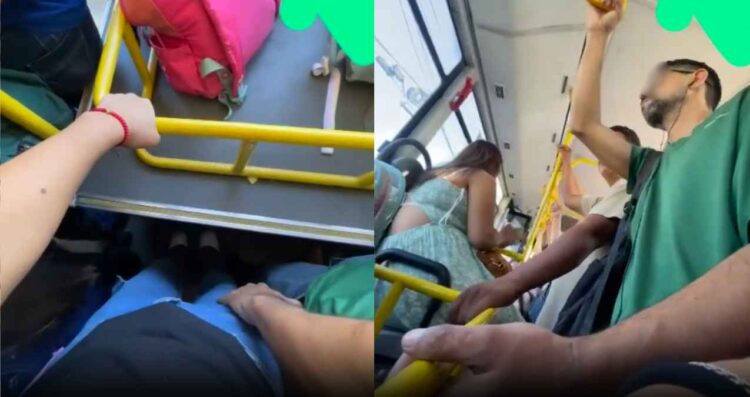 Fiscalía de Nuevo León busca a hombre que acosó a una joven en un camión en Escobedo, NL