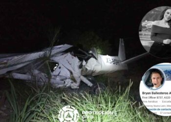 Fiscalía de Nuevo León revela nuevos detalles del accidente donde perdieron la vida Débora Estrella y el piloto Bryan Ballesteros
