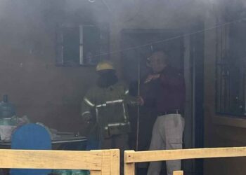 Fuego vivienda El Mante