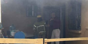 Fuego vivienda El Mante