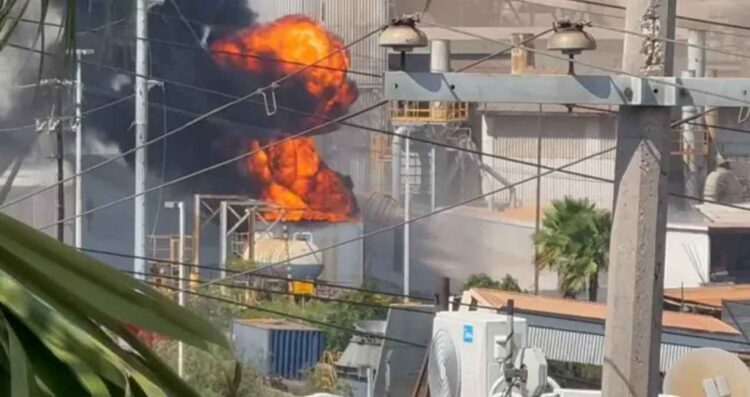 explosión planta Zinc Nacional