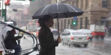 Fuertes aguaceros este viernes