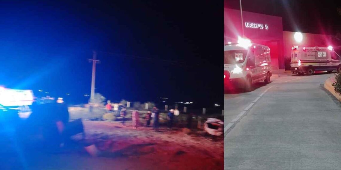 Galeana: Accidente en la carretera Saltillo-Matehuala deja un joven muerto y varios heridos