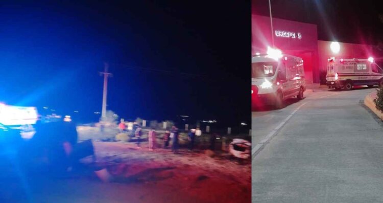 Galeana: Accidente en la carretera Saltillo-Matehuala deja un joven muerto y varios heridos
