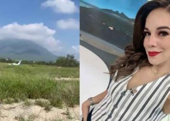 García, Nuevo León: Autoridades continúan investigando el desplome de la avioneta donde viajaba Débora Estrella