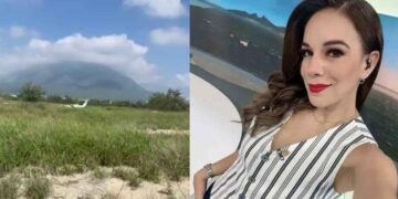 García, Nuevo León: Autoridades continúan investigando el desplome de la avioneta donde viajaba Débora Estrella