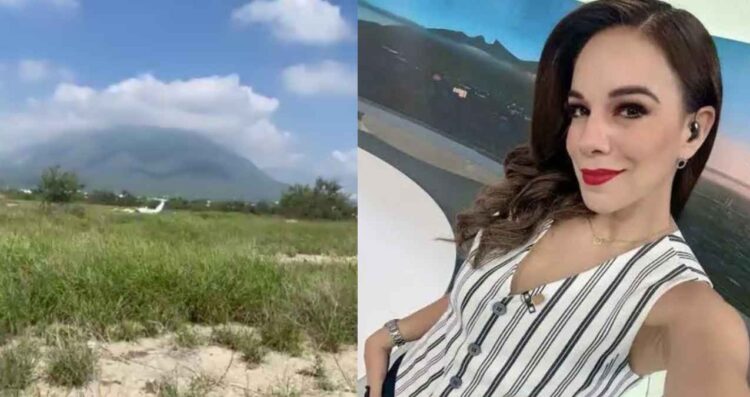 García, Nuevo León: Autoridades continúan investigando el desplome de la avioneta donde viajaba Débora Estrella