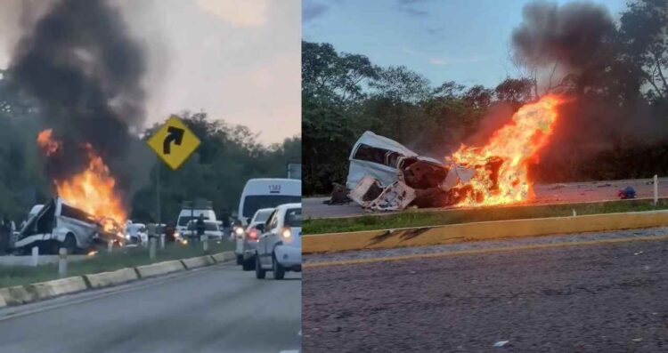 Gobernadores de Campeche y Yucatán brindarán apoyo a familiares de los 16 fallecidos en fatal accidente