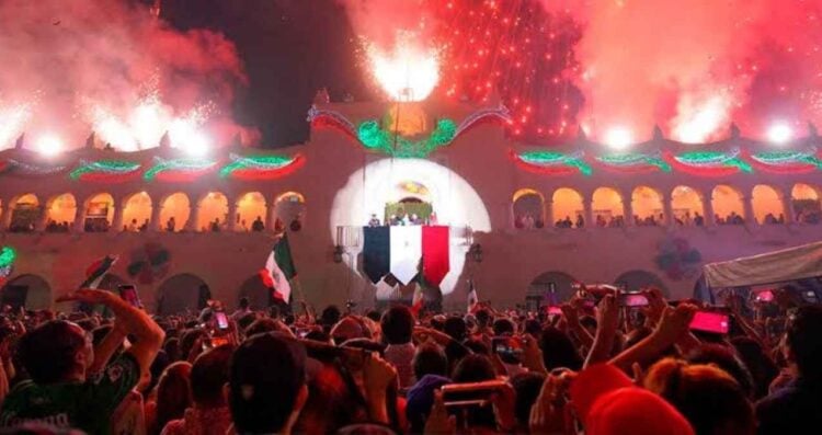 celebraciones mes patrio Nuevo Laredo