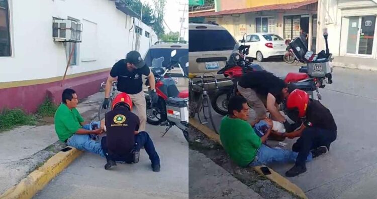 hombre atropellado El Mante