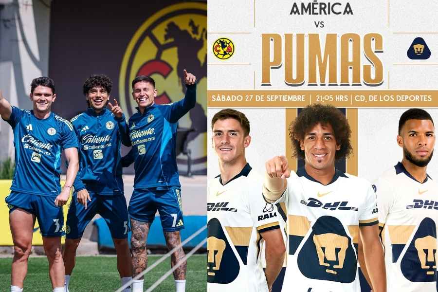 Liga MX: Hora y dónde ver partido América vs Pumas