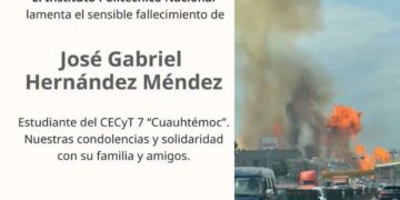 IPN confirma fallecimiento estudiante