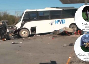 Identifican a los 2 fallecidos en el fuerte accidente de Ciénega de Flores, NL