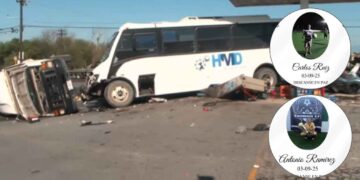 Identifican a los 2 fallecidos en el fuerte accidente de Ciénega de Flores, NL