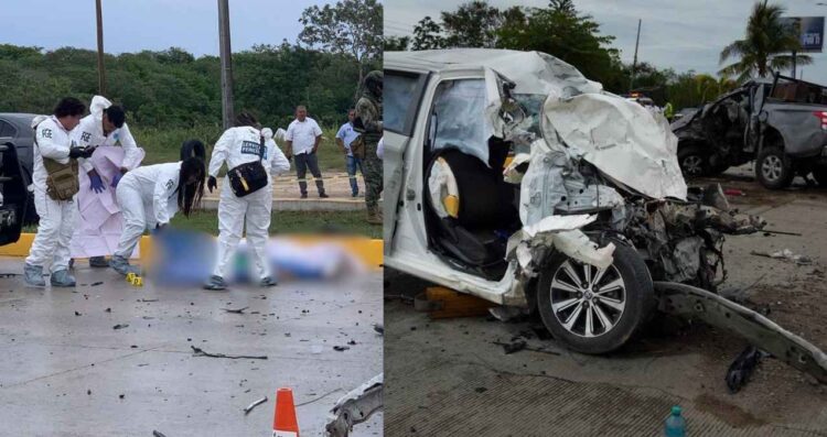 Identifican a víctimas del fatal accidente en Cancún; una era originaria de Monterrey