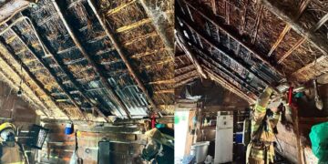 Incendio en cocina Linares