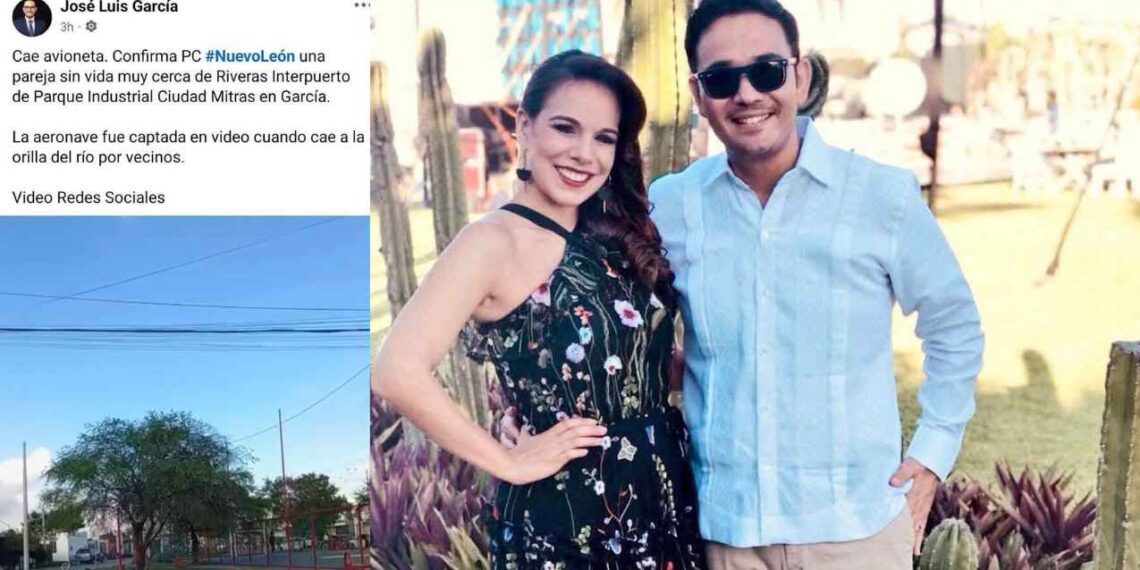 José Luis García informa accidente de la avioneta en García y descubre que se trataba de su exesposa, Débora Estrella