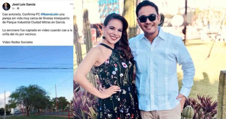 José Luis García informa accidente de la avioneta en García y descubre que se trataba de su exesposa, Débora Estrella