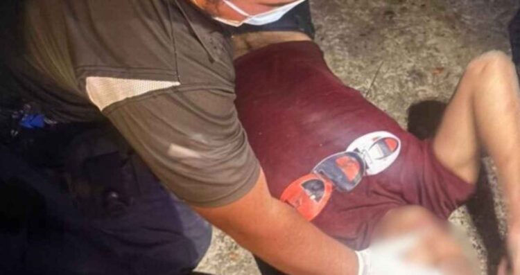 Joven golpeado en Matamoros