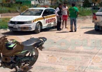motociclista lesionado alto Victoria