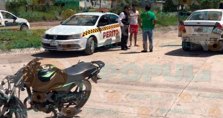 motociclista lesionado alto Victoria