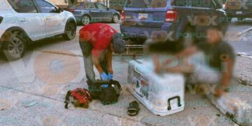 Joven repartidor de tortillas resulta lesionado en aparatoso accidente en Ciudad Madero, Tamaulipas