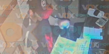 Ladrón roba en refaccionaria Madero