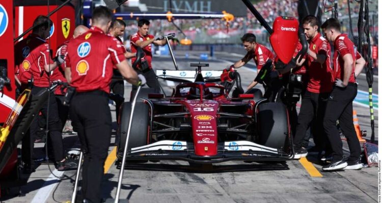 Leclerc vuelta rápida Azerbaiyán