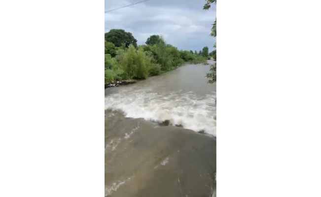 Lluvias en la Sierra Madre Oriental elevan el nivel del río San Marcos de Ciudad Victoria, Tamaulipas